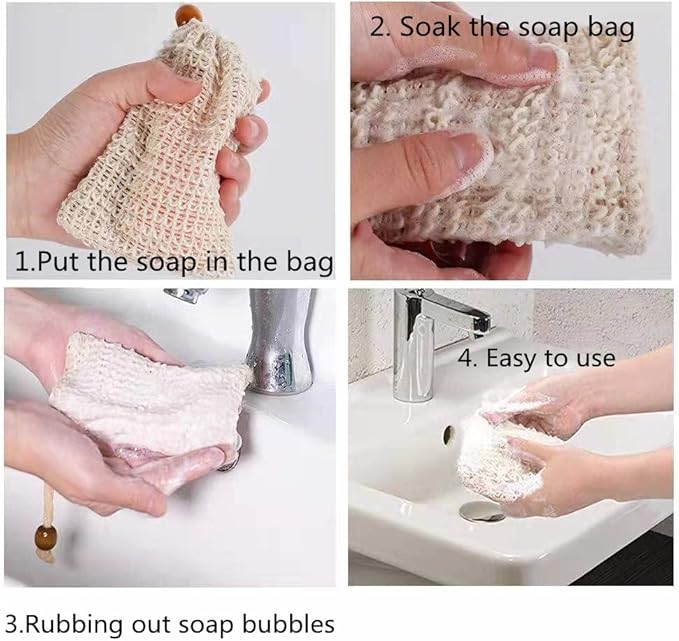 (2Sets)Bamboo Magnetic Bar Soap Holder For Shower Wall,Magnet Soap Saver For Bar Soaps Self Draining,Shower Storage for Soaps & Beard Shampoo Bars -No More Soggy Soaps,Soap Dish Dispenser Bath Kitchen